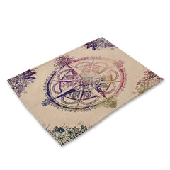 Mat Coaster Cotton Linen Pads - Beauti Homes