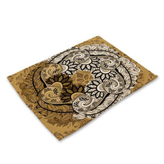 Mat Coaster Cotton Linen Pads - Beauti Homes