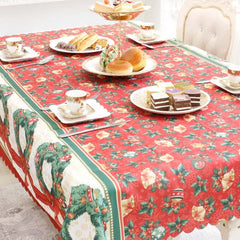 Christmas Tablecloth Printed Table Cloth - Beauti Homes