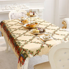 Christmas Tablecloth Printed Table Cloth - Beauti Homes