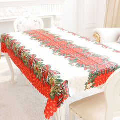 Christmas Tablecloth Printed Table Cloth - Beauti Homes