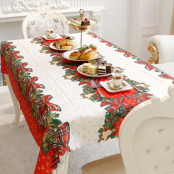 Christmas Tablecloth Printed Table Cloth - Beauti Homes