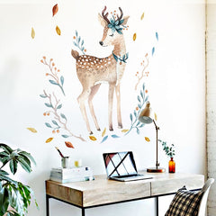 Deer wall stickers for kids rooms - Beauti Homes