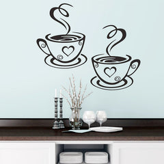 Large Kitchen Coffee Vinyl Wallpaper - Beauti Homes