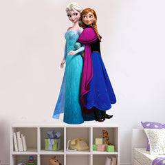 Frozen Princess Wall Stickers For Kids Rooms - Beauti Homes