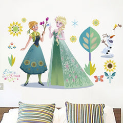 Frozen Princess Wall Stickers For Kids Rooms - Beauti Homes