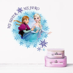 Frozen Princess Wall Stickers For Kids Rooms - Beauti Homes