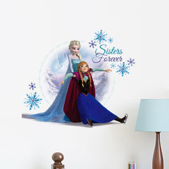 Frozen Princess Wall Stickers For Kids Rooms - Beauti Homes