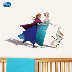 Frozen Princess Wall Stickers For Kids Rooms - Beauti Homes