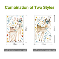 Deer wall stickers for kids rooms - Beauti Homes