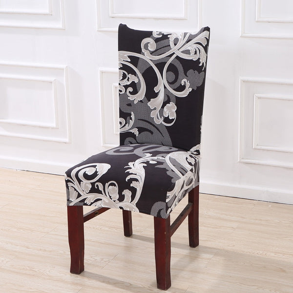 Floral Printing Stretch Elastic Chair Covers - Beauti Homes