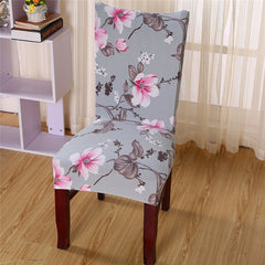 Floral Printing Stretch Elastic Chair Covers - Beauti Homes