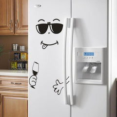 Fridge Happy Delicious Face Stickers - Beauti Homes