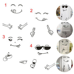 Fridge Happy Delicious Face Stickers - Beauti Homes