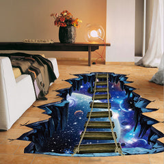 Large 3d Cosmic Space Sticker Galaxy Star - Beauti Homes