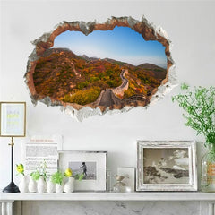 3D Broken Wall Hole Stickers 35% off - Beauti Homes