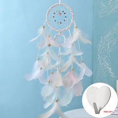 Led Handmade Feather Wall Dreamcatcher - Beauti Homes