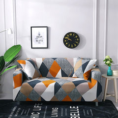 Floral Printing Stretch Elastic sofa cover cotton - Beauti Homes