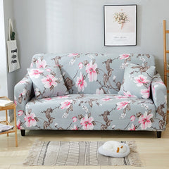 Floral Printing Stretch Elastic sofa cover cotton - Beauti Homes