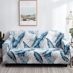 Floral Printing Stretch Elastic sofa cover cotton - Beauti Homes