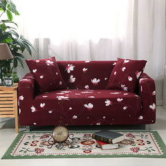 Floral Printing Stretch Elastic sofa cover cotton - Beauti Homes