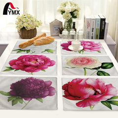 Flower Rose Pattern Table Mat - Beauti Homes