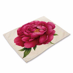 Flower Rose Pattern Table Mat - Beauti Homes