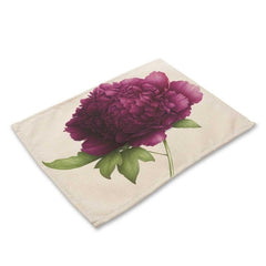 Flower Rose Pattern Table Mat - Beauti Homes