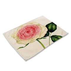 Flower Rose Pattern Table Mat - Beauti Homes