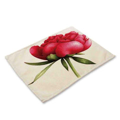 Flower Rose Pattern Table Mat - Beauti Homes