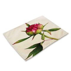 Flower Rose Pattern Table Mat - Beauti Homes